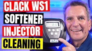 Water Softener Troubleshooting How to Clean Clack WS1 Injector [upl. by Aicirpac]