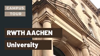 RWTH Aachen University  CAMPUS TOUR [upl. by Anerak]