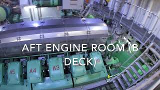 Engine Room Tour MS Rotterdam [upl. by Girvin]