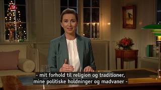 Statsministerens nytårstale 2020 Mette Frederiksen [upl. by Ursel]