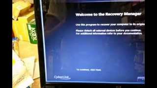 Windows 7 Factory Reset restore HP laptop to factory settings reinstaling windows frest start [upl. by Kucik]