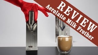 Aerolatte Milk Frother  Exclusive Review [upl. by Kcirdnek159]