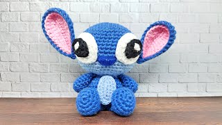 STITCH  HOW TO CROCHET  AMIGURUMI TUTORIAL [upl. by Ierna]