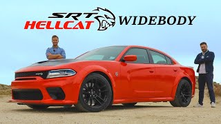 2020 Dodge Charger SRT Hellcat Widebody Review  Four Door Fury [upl. by Einitsed]