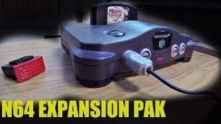 N64 Expansion Pak  What Does It DO [upl. by Gershom]