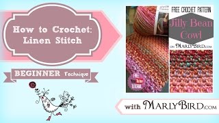 How to Crochet Linen Stitch [upl. by Brena]