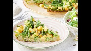 Recept  Frittata van groene groenten  Colruyt [upl. by Ceciley]