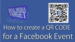 How to create a QR code for your Facebook Event [upl. by Llednik]