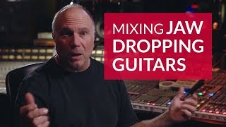 Mixing Distorted Guitars  High Gain Tips by Joe Barresi [upl. by Maretz]