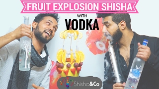 EXOTIC HOOKAH  FRUIT EXPLOSION WITH ALCOHOL  HOW TO [upl. by Russon23]