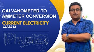 galvanometer to ammeter conversion [upl. by Aticnemrac]