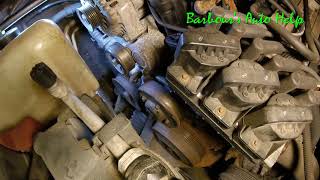 Serpentine Belt Replacement GM 38L V6 [upl. by Yecies912]