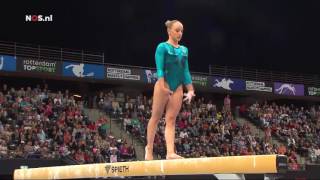 Sanne Wevers 2016 Dutch Nationals Beam Finals [upl. by Einnej]