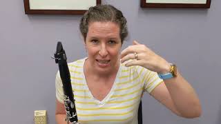 Clarinet 3 Embouchure amp Tongue Position [upl. by Aicaca]