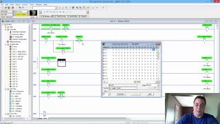 Programming Allen Bradley SLC500 ControlLogix PLC intro [upl. by Natsirt]