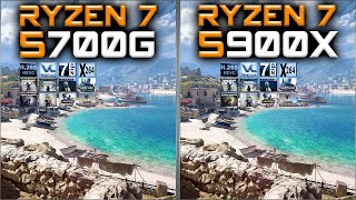 Ryzen 7 5700G vs Ryzen 9 5900X Benchmarks – 15 Tests 🔥 [upl. by Llertniuq]