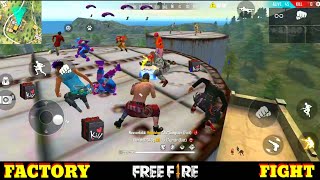 Garena free fire factory king  ff fist fight on factory roof  factory challenge gameplay  video t [upl. by Nive]