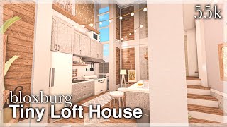 Bloxburg  Tiny Loft House Speedbuild [upl. by Ruby613]