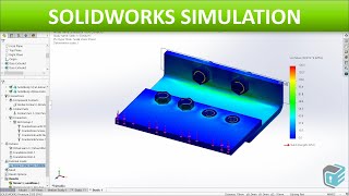 SOLIDWORKS Simulation  Bolt Connection [upl. by Nerwal]