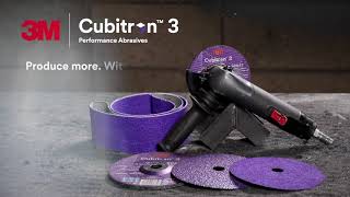 3M™ Cubitron™ 3 Performance Abrasives [upl. by Ronyam315]