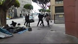 LAPD Killing Caught on Tape [upl. by Richlad]