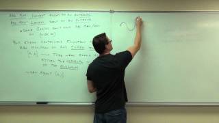 Calculus 1 Lecture 31 IncreasingDecreasing and Concavity of Functions [upl. by Arvell]