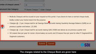 How Do I Apply for a Cheque Book Online [upl. by Arielle]