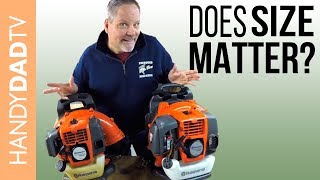 Husqvarna BT150 Backpack Blower vs BT130 [upl. by Noni216]