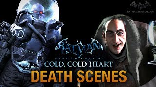 Batman Arkham Origins  quotCold Cold Heartquot Game Over Death Scenes [upl. by Giulia112]