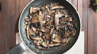 How to Saute Portobello Mushrooms [upl. by Assenar]