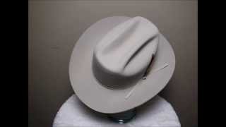 Stetson 4X Beaver Silverbelly Western Cowboy Hat [upl. by Ueik125]