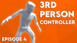 3RD PERSON CONTROLLER in Unity  CAMERA [upl. by Atnohs747]