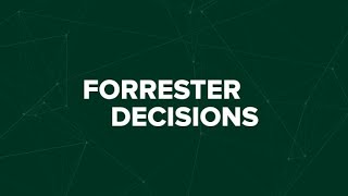 Introducing Forrester Decisions [upl. by Yggam51]