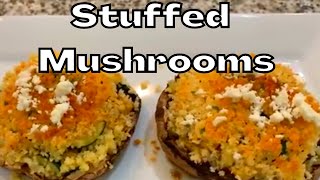 How to make Delicious Stuffed Portobello Mushrooms [upl. by Brost418]