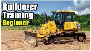 Bulldozer Training Beginner  Heavy Equipment Operator Training [upl. by Htenay]