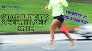 Stabiliteitsoefeningen voor de knie 3 simpele oefeningen om je stabiliteit te verbeteren [upl. by Natelson242]