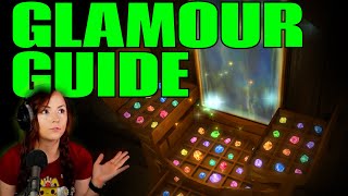 How to Glamour in FFXIV Glamour Plates Glamour Dresser new player guide [upl. by Reynold]