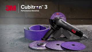 New 3M™ Cubitron™ 3 Performance Abrasives [upl. by Parry]