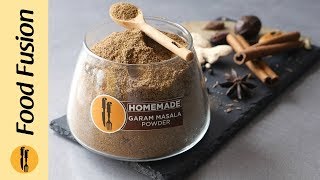 Homemade Garam Masala Powder Recipe By Food Fusion [upl. by Ryun395]