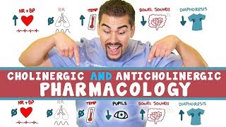 Cholinergic and Anticholinergic Pharmacology for Nursing Students [upl. by Meredithe353]