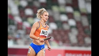 😱🔥 Lieke Klaver Stunning Runner Track  Beautiful Tokyo Olympic Athlete [upl. by Andromache22]