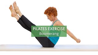 Pilates Exercise Boomerang  Pilates Anytime [upl. by Leahcimrej]