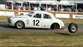 CRASH DRIFTS and ACCELERATIONS  Goodwood FOS 2023 [upl. by Lunn652]