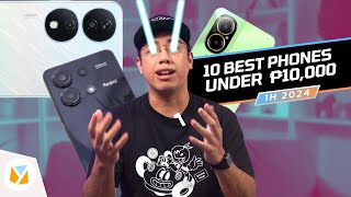 10 BEST Phones UNDER PHP 10K 1H 2024 [upl. by Nabois]