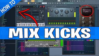 How To Mix amp Process Kicks Mixing tutorial [upl. by Atiekram]