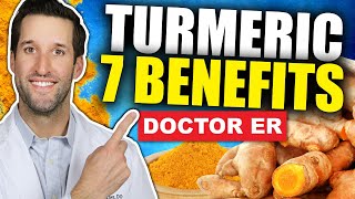 Top 7 Benefits of Taking Turmeric Supplements  Doctor ER [upl. by Ahsatin]