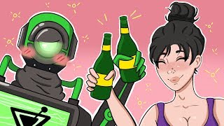 Drunk Apex Legends with my WAIFU [upl. by Apilef484]