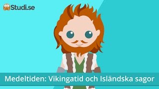 Medeltiden Vikingatid och Isländska sagor Svenska  wwwbinogise [upl. by Arratahs708]