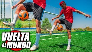 Aprende a Hacer la Vuelta al Mundo en 3 Sencillos Pasos  Trucos de Fútbol ATW Tutorial [upl. by Katleen]