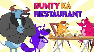 Bunty Ka Restaurant Ep 85 Pyaar Mohabbat Happy Lucky Indian Indian Cartoon Show [upl. by Skerl]